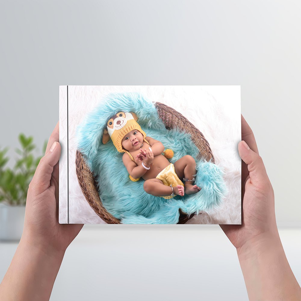 Personalized Smart Photo Book | Medium Size | 6 X 8 inches | 20 - 40 Pages | 1 Photo per Page